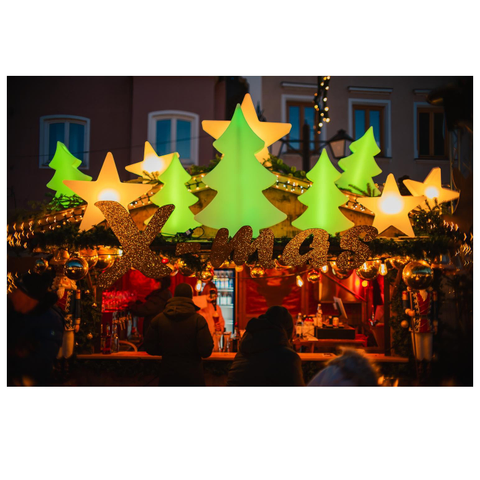 Weihnachtsmarktstandl.