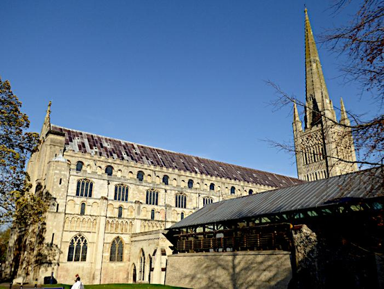 Foto van deel van kathedraal