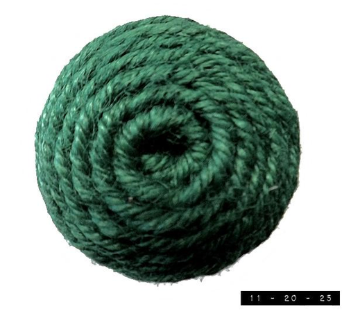 A spool of green garden twine that I'm keeping with me at all times.  Someday the snow WILL melt.  Someday the cold WILL be replaced by warmth.  Someday the sun WILL come out again.  And if that day happens to be tomorrow, I WILL be prepared to tie up my plantings.  OH!  *Making a note to get plantings as soon as they're available*  