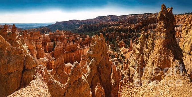 Bryce Canyon National Park Utah's Crown of Sculpted Stone

This sweeping panorama showcases the extraordinary amphitheaters of Bryce Canyon National Park, one of the most awe-inspiring destinations in the American Southwest. Standing at the rim, visitors look out over a vast forest of hoodoos — tall, flame-colored rock spires shaped by millions of years of erosion, frost, wind, and flowing water. Their unique shapes and fiery hues make Bryce Canyon unlike any other landscape on earth.

As the sunlight shifts across the scene, the canyon appears to glow from within. Layers of red, orange, pink, and soft alabaster reveal the powerful geological forces that formed these plateaus long before human history. The view is at once majestic and humbling — a reminder of the unimaginable scale of time and the beauty written into the land.

Bryce Canyon is treasured not only for its scientific wonder, but for its spiritual resonance. Standing here, many visitors feel a sense of reverence, as if this sweeping stone cathedral was sculpted by the hand of God. The grandeur, silence, and staggering artistry in rock draw the heart to worship and the mind to marvel.

Image:
https://fineartamerica.com/featured/bryce-canyon-national-park-utahs-crown-of-sculpted-stone-wayne-moran.html

Read more:
https://waynemoranphotography.com/blog/10-most-beautiful-places-to-visit-in-utah/


#BryceCanyon #NationalPark #NPS #Utah #nature #travelPHotogrpahy #Landscape #art #fineart 

#ayearforart #buyintoart
