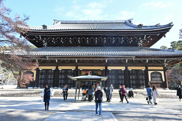 南禅寺の法堂。/ 2025.12.07 南禅寺から