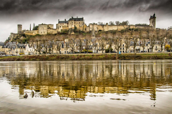 Chinon, Indre-et-Loire, forteresse royale