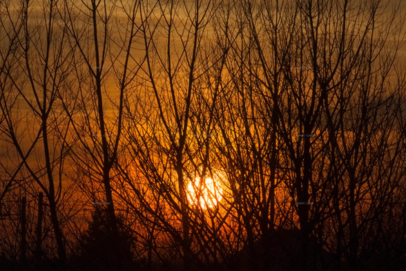 Sunset, color, photo