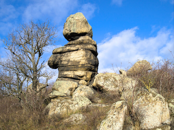 Kogelstein Rock near eggenburg, lower austria