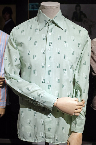 1970s shirt designed by Brighton-born Ben Sherman (1925-87). The first Ben Sherman shirt was launched in 1963 from rented premises in Bedford Square