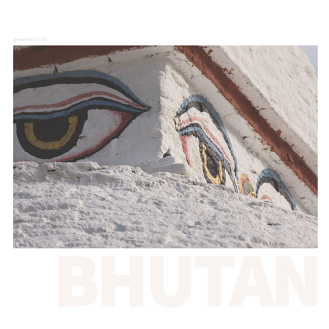 Buddha eyes and wall creeper