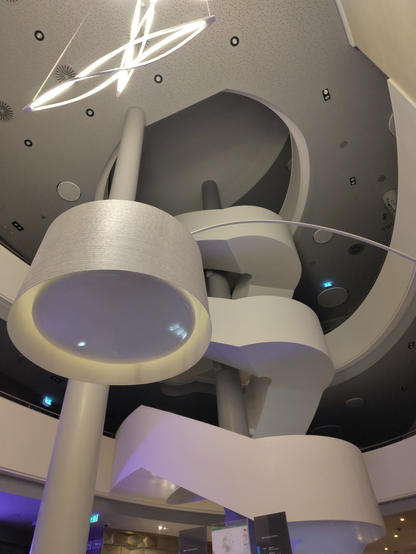 moderne Architektur im Treppenhaus