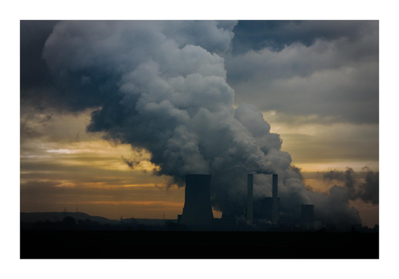 Oh dear, how sad, nevermind.

Coal-fired power station showing it's best side. Kilometers of coal loaded trains per day is dumped here to satisfy this beautiful monster. 

Image by Jan Brons
