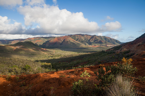 Laterite landscape