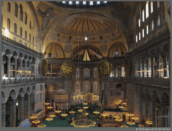 Aya Sophia, Istanbul, Turkey.