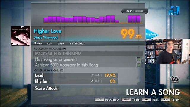 Rocksmith 2014 clip, wo ich eine Bass-Saite reisse