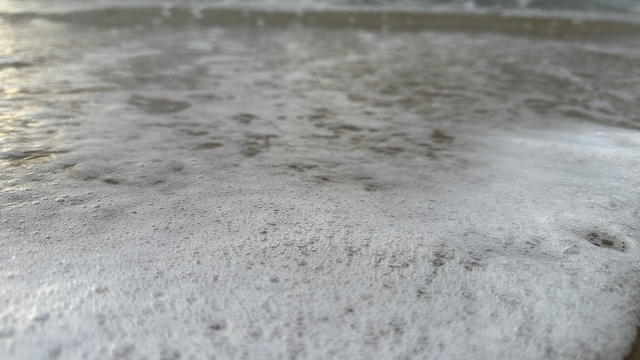 Bubbles from the waves