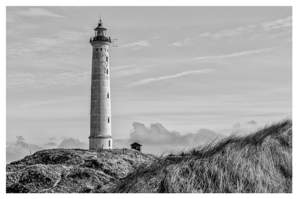 Lyngvig Fyr Der Leuchtturm liegt an der malerischen Westküstenroute zwischen Søndervig und Hvide Sande
