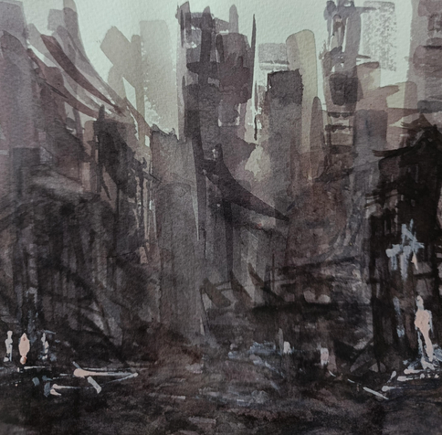 Streets series
Watercolor painting , acrylic details
Cotton paper 
#art #painting #mastoArt #watercolor 