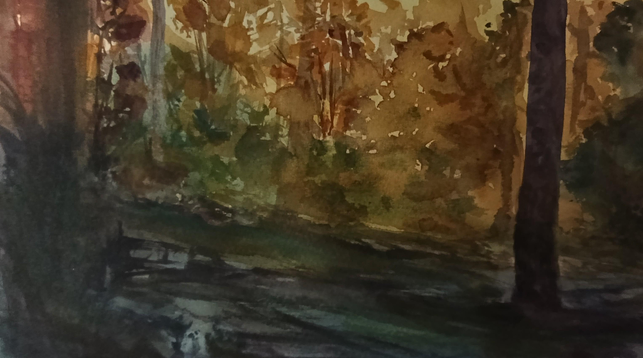 Forest
Watercolor painting 
Cotton paper 30x40 cm
#art #landscape #painting #watercolor #mastoArt 