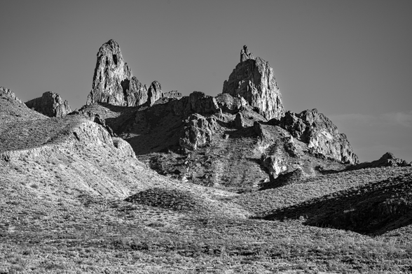 The Mule Ears, Big Bend NP, Texas, Nov 2022