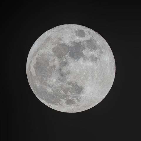 Is it the moon, or an ancient piece of pepperoni?