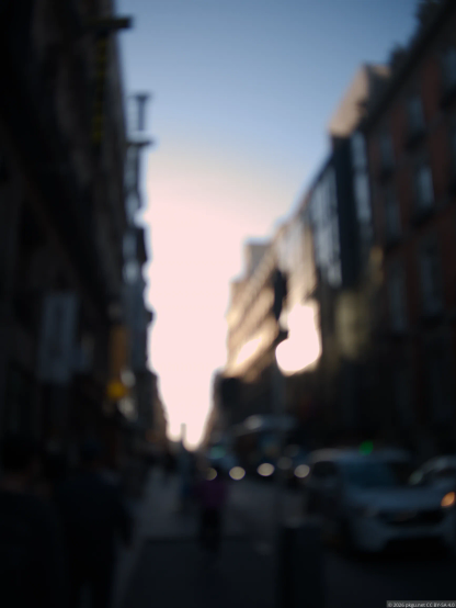 Focus failed shot, Madrid, Spain.